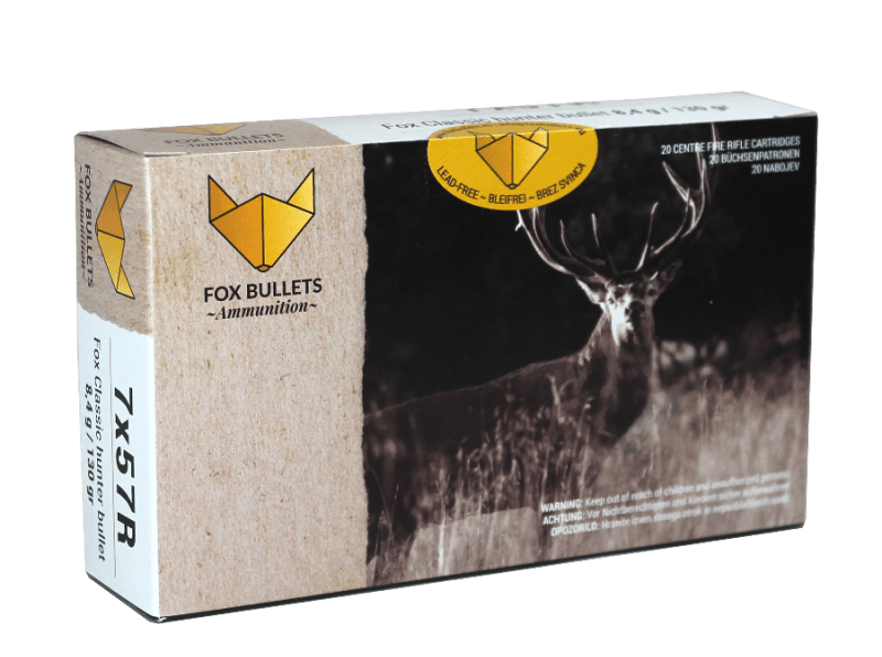 Fox Bullet Bleifrei Kal 7x57R 130g