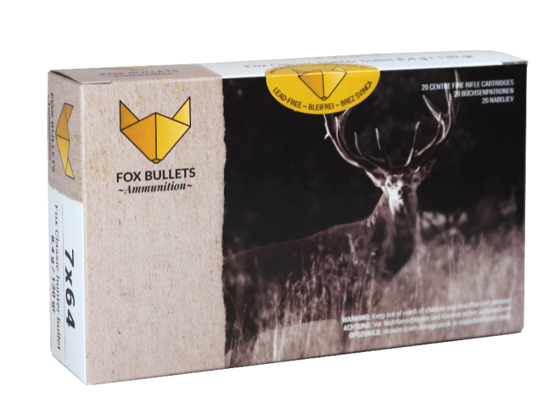 Fox Bullet Bleifrei Kal 7x64 130g