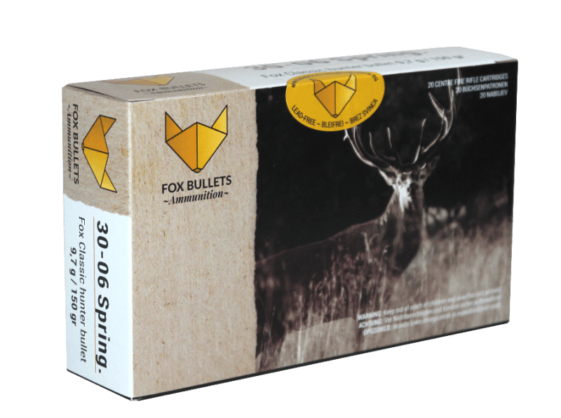 Fox Bullet Bleifrei Kal 30.06 150g