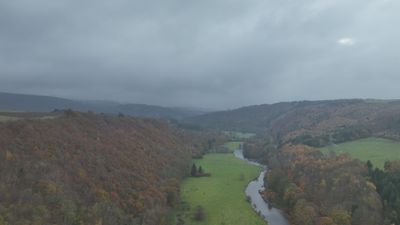 Drone foto&#39;s landschappen vanuit de lucht