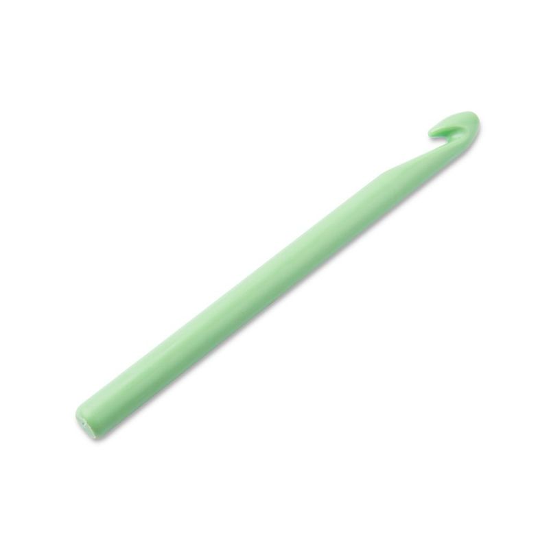 Crochet hook plastic 10mm GREEN