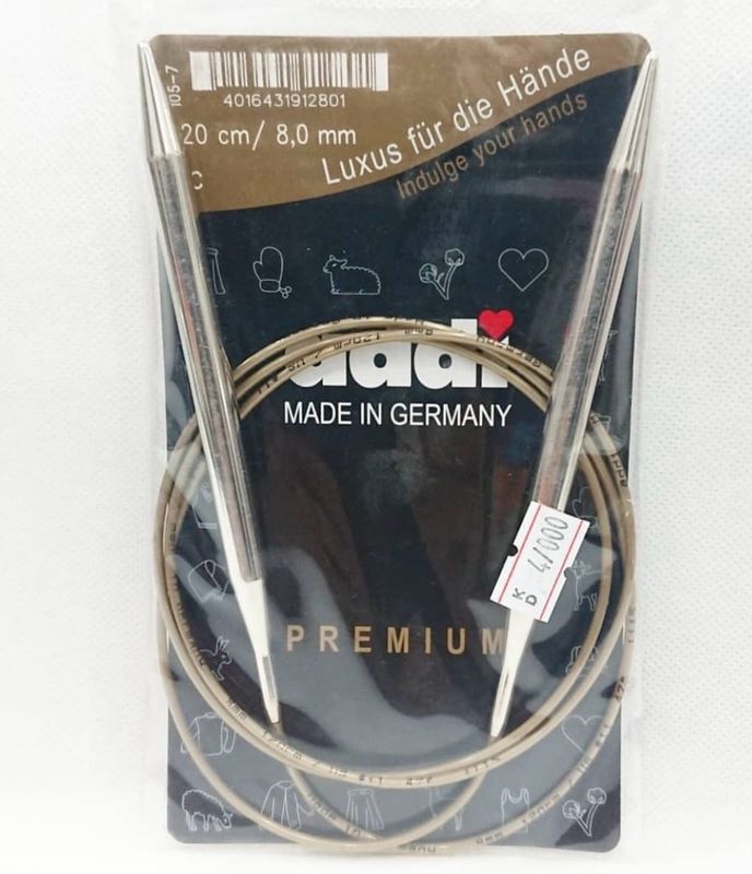 Addi Knitting Needles 120 CM/8,0 MM
