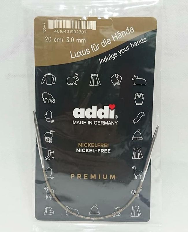 Addi Knitting Needles 20CM/3,0MM
