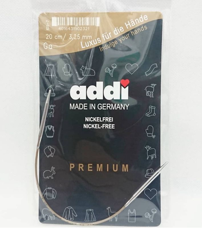 Addi Knitting Needle 20CM/3,25MM