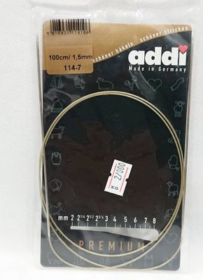 Addi Knitting Needles 100CM/1,5 MM