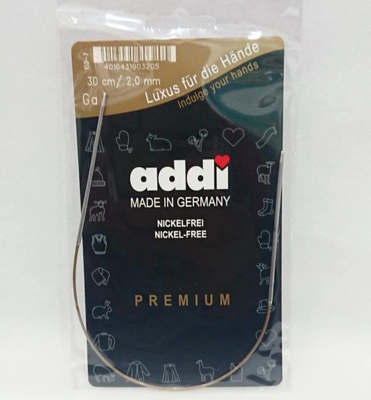 Addi Knitting Needles 30CM/2,0 MM
