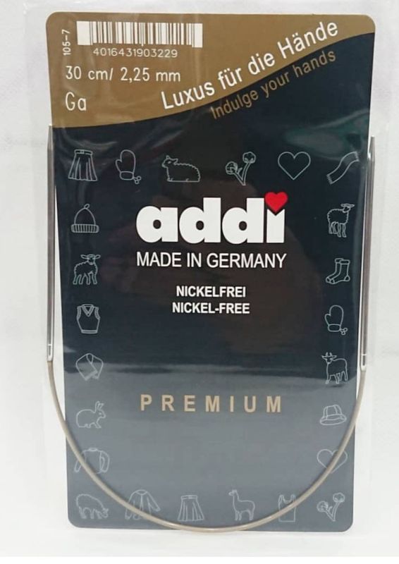 Addi Knitting Needles 30CM/2,25 MM