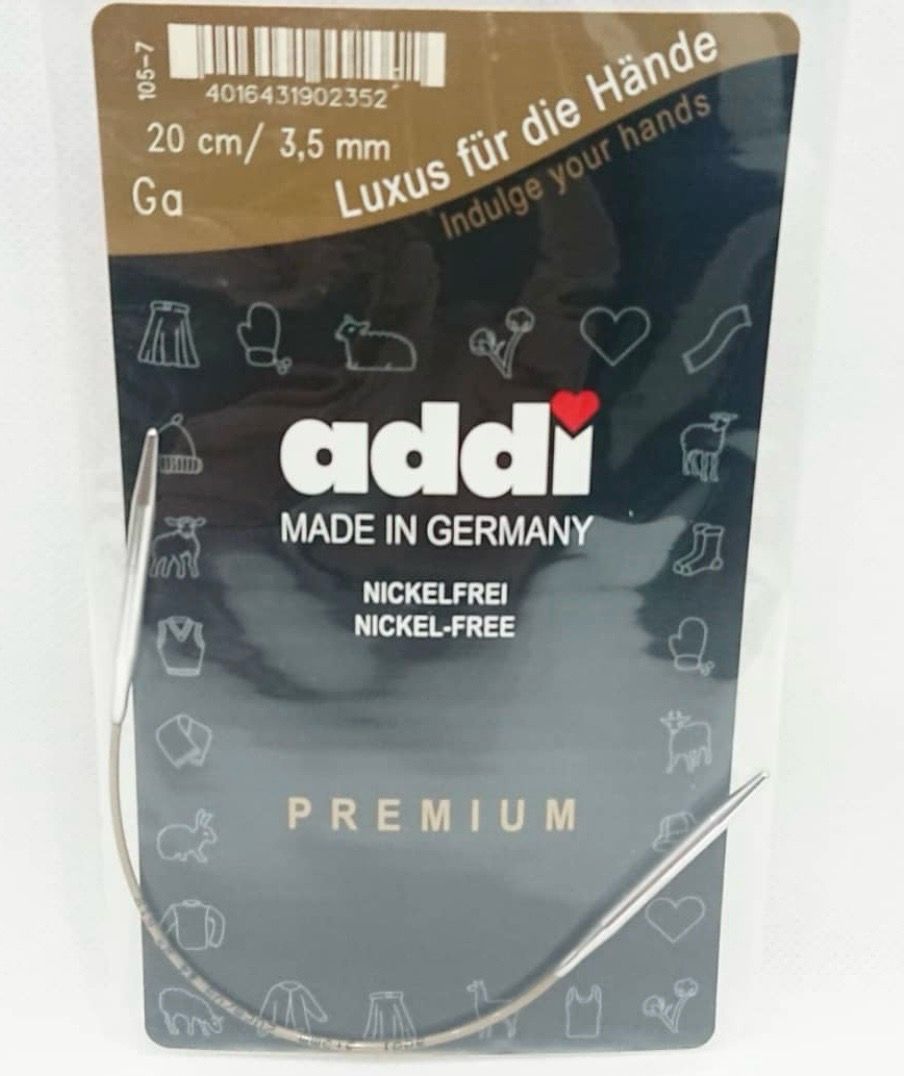 Addi Knitting Needles 20CM/3,5MM