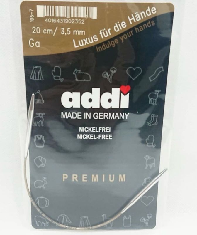 Addi Knitting Needles 20CM/3,5MM