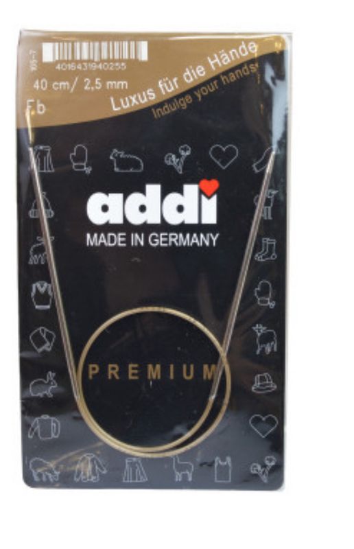 Addi Knitting Needles 40CM/2,5 MM
