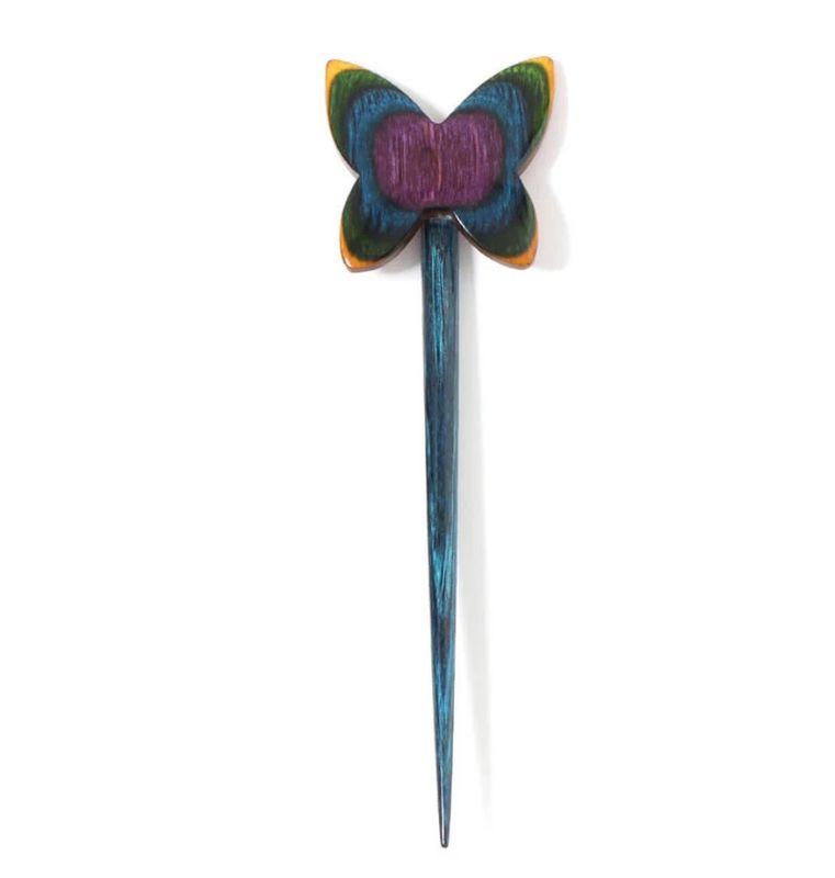FLORA SHAWL PIN BUTTERLY