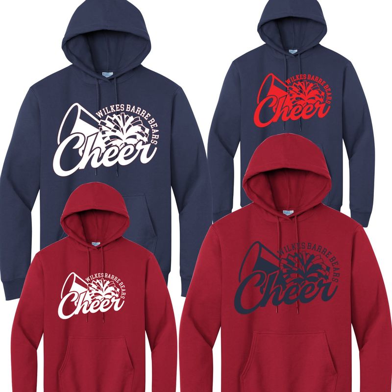 Bears Cheer horn hoodie