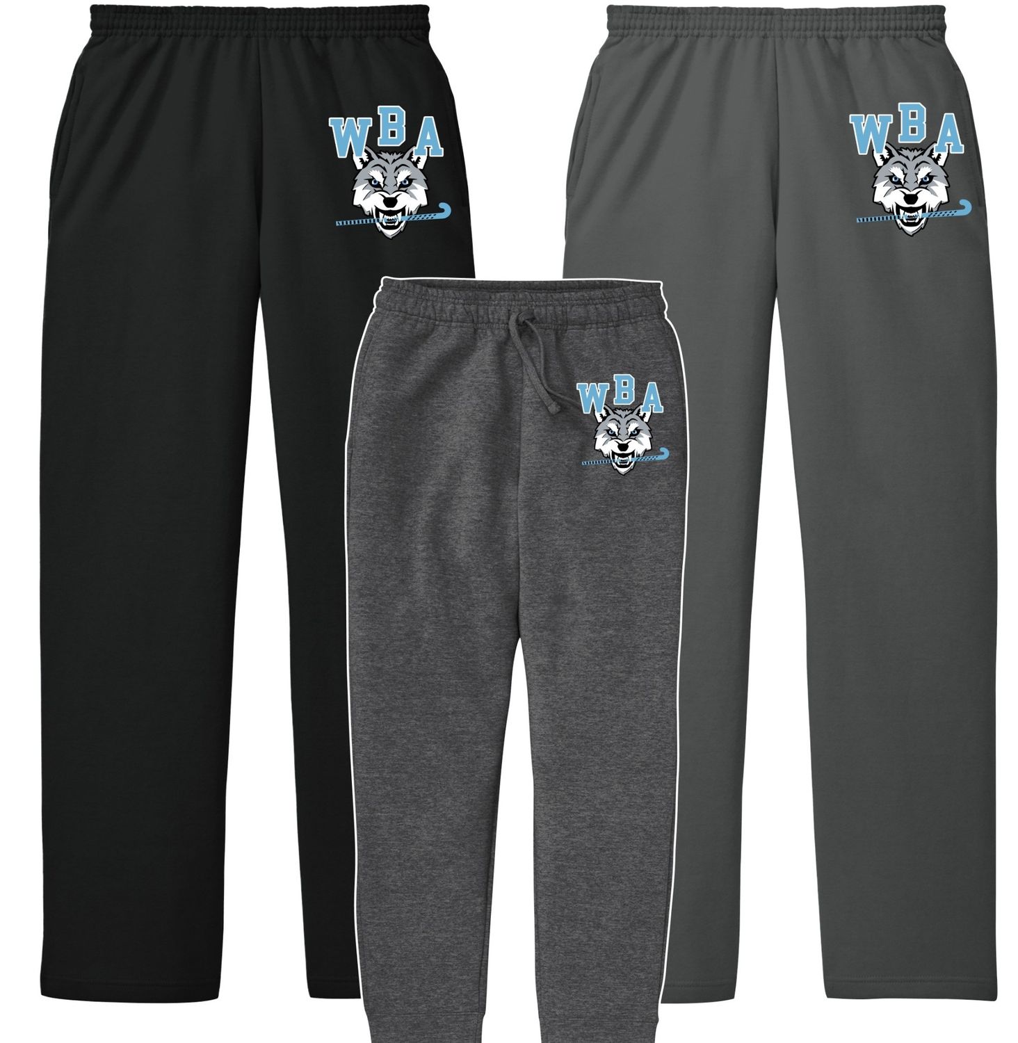 Wolfpack Field Hockey Wolf Head Sweats &amp; Joggers