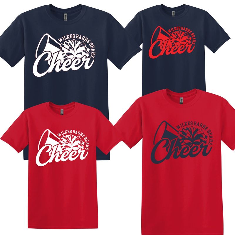Bears Cheer horn T-shirt