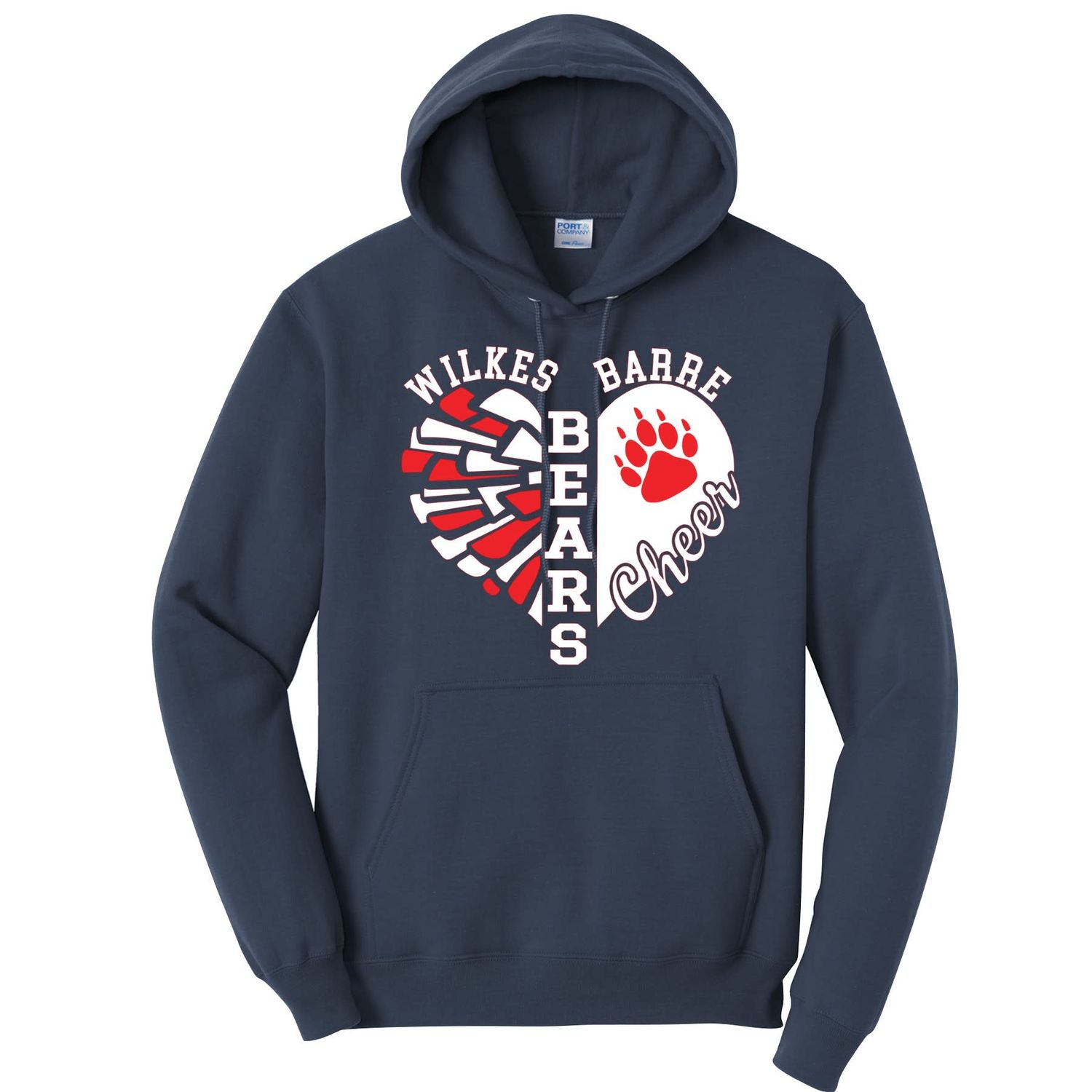 Wilkes Barre Bears Adult Hoodie