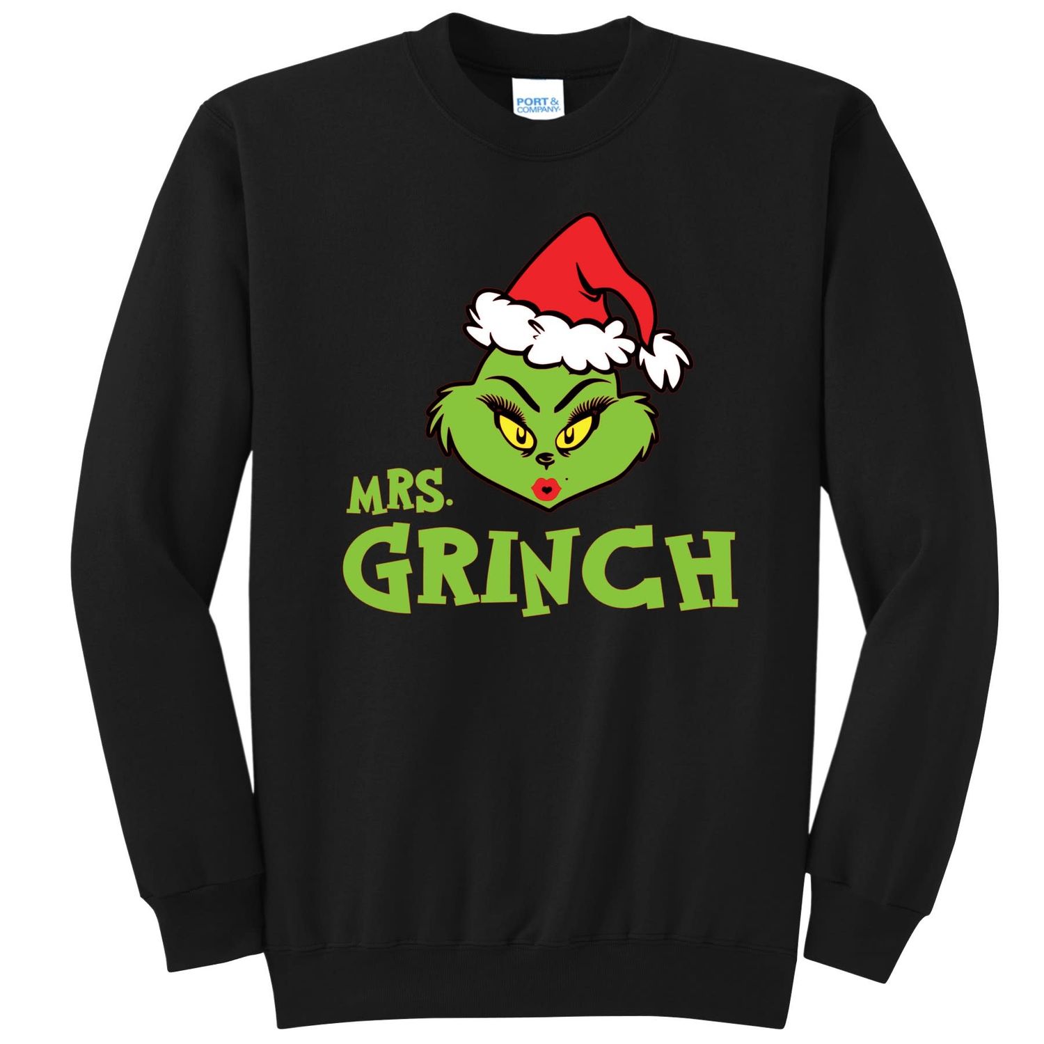 Mrs Grinch Crewneck Sweatshirt
