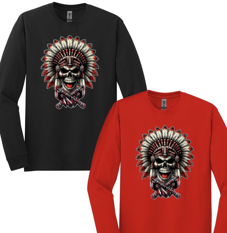 Plymouth Shawnee Indians Long Sleeve