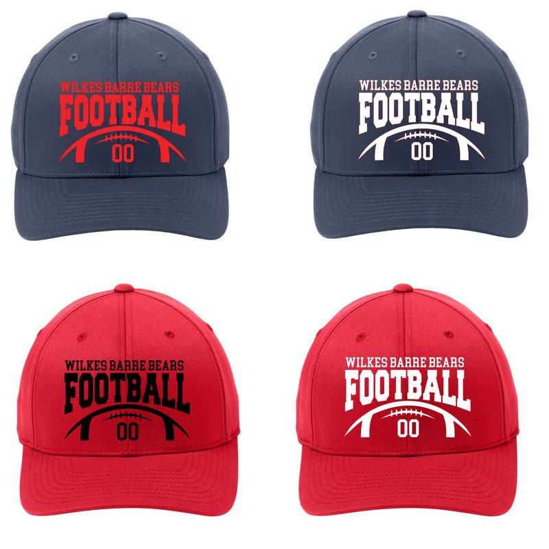 Bears Fitted hat with player number