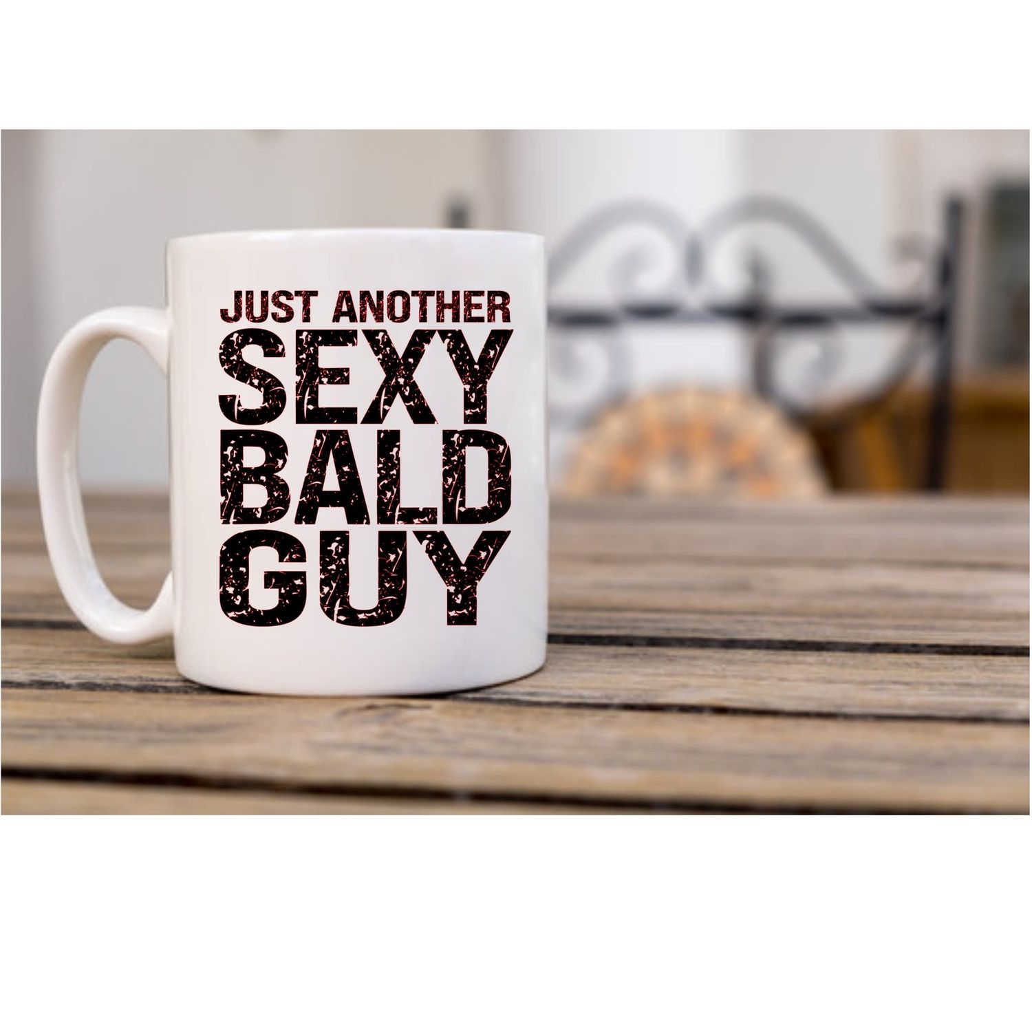 Just another sexy bald guy mug