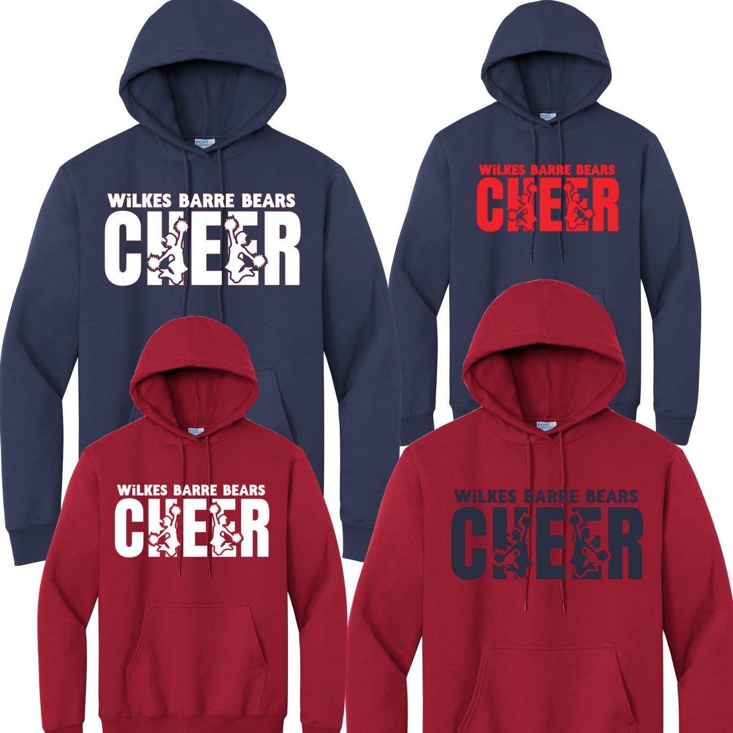 Bears Cheer Hoodie
