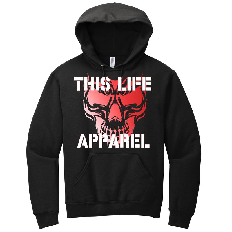 This Life Skull Hoodie