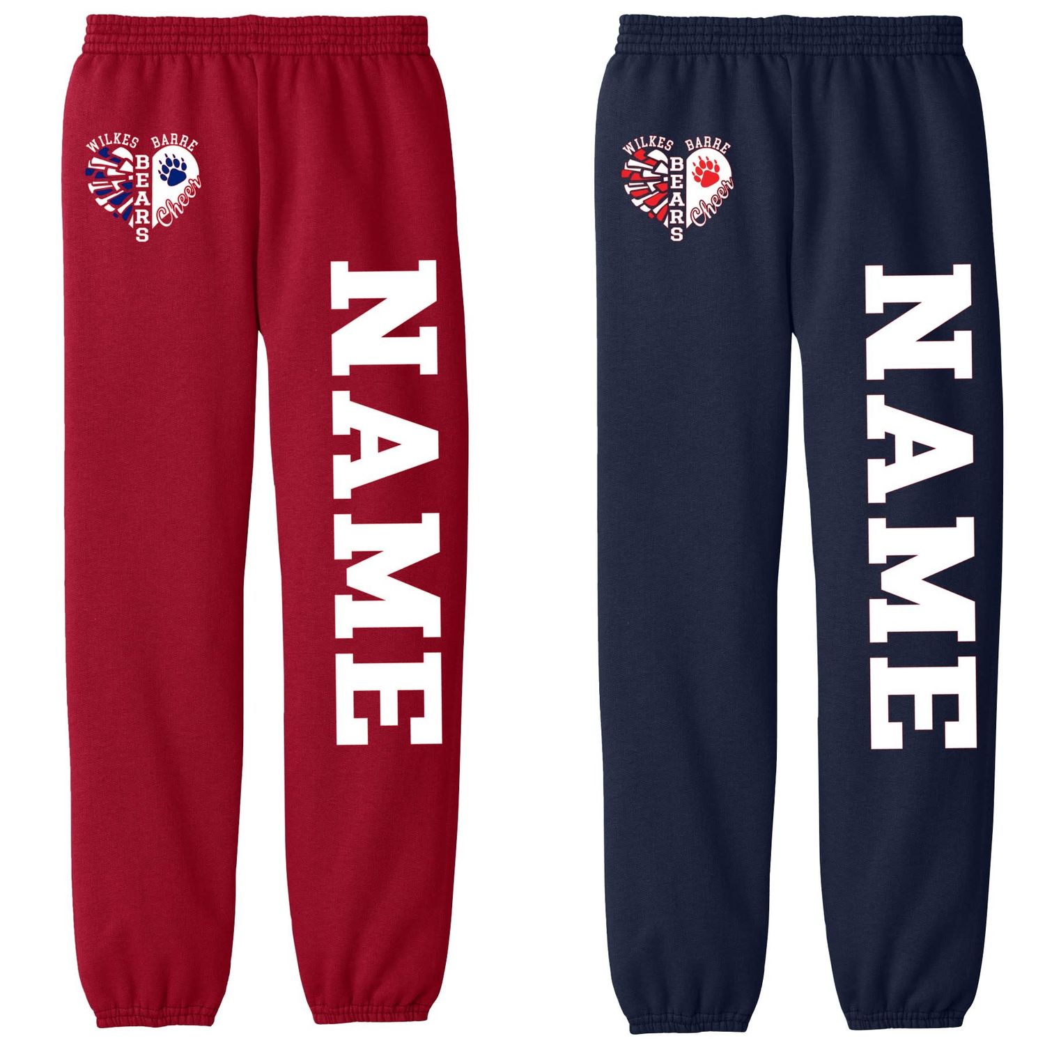 Wilkes Barre Bears Youth Tapered Sweatpants