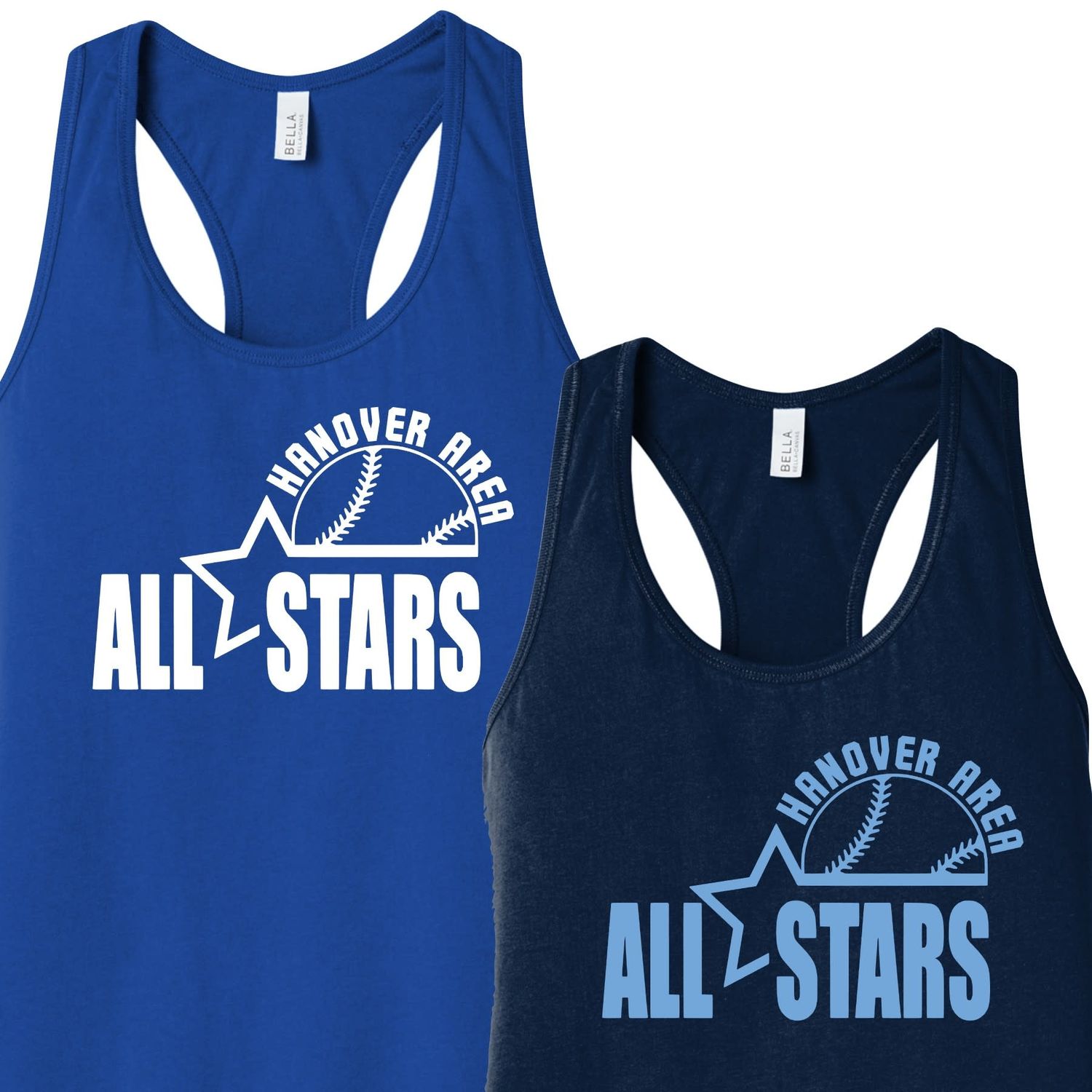 Hanover Area All Stars Racerback Tank Top