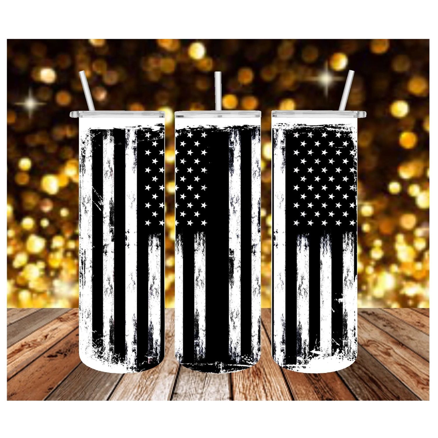 Distressed American Flag