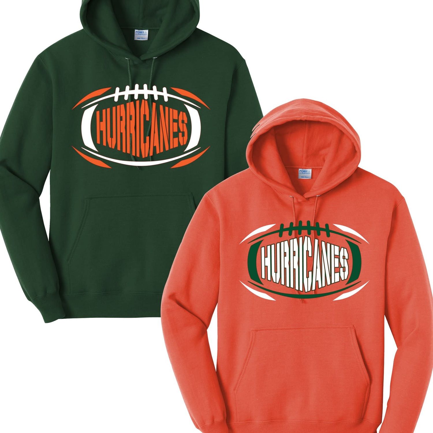 Ed Lark Hurricanes Football Hoodie