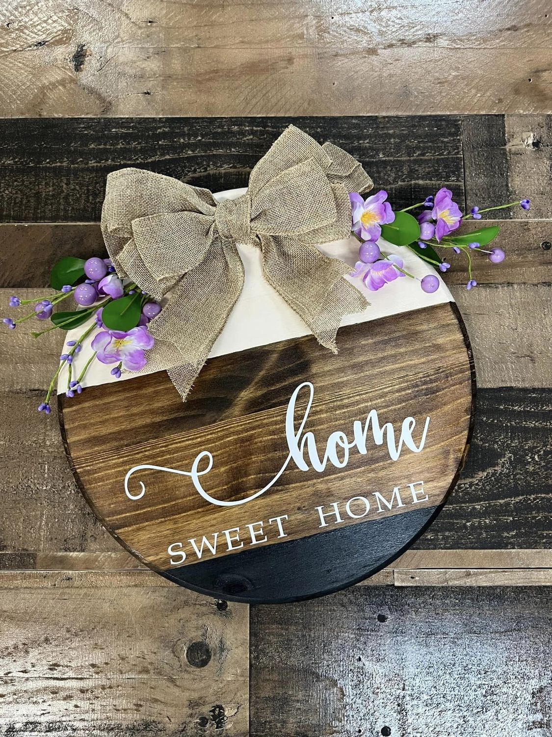 Home Sweet Home 15&quot; Door Round