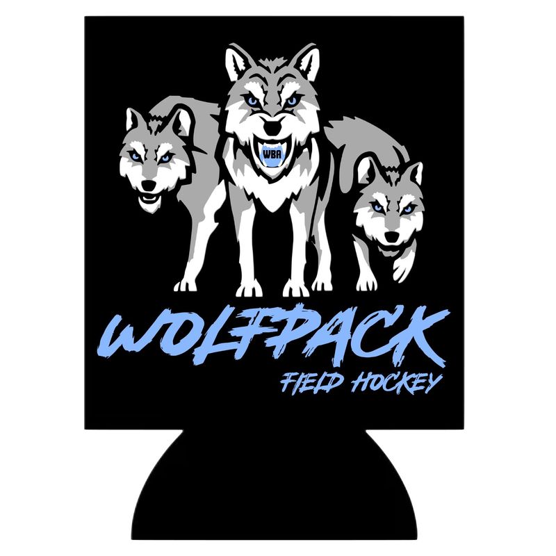 Wolfpack Field Hockey Can Koozie