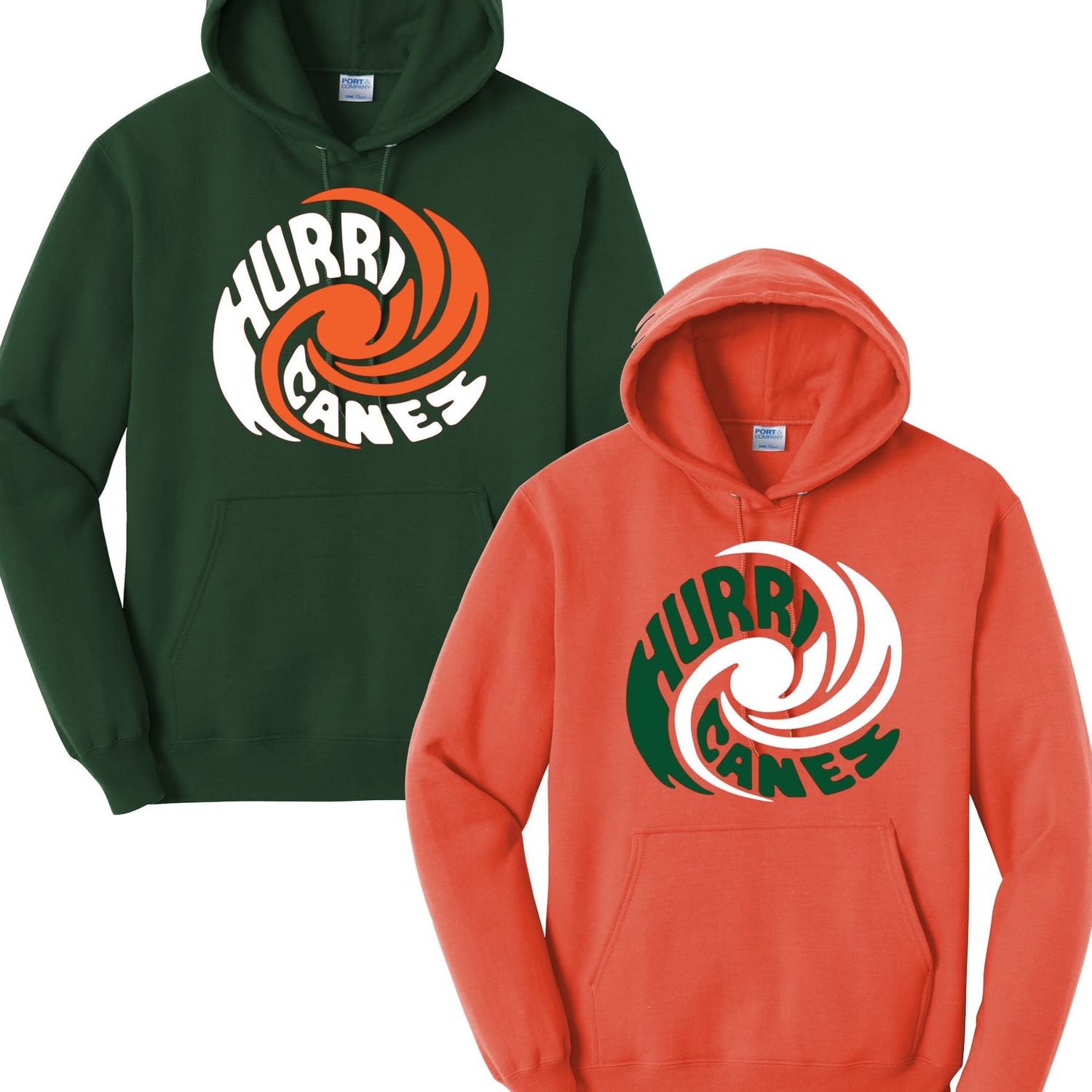 Ed Lark Hurricanes Swirl Hoodie