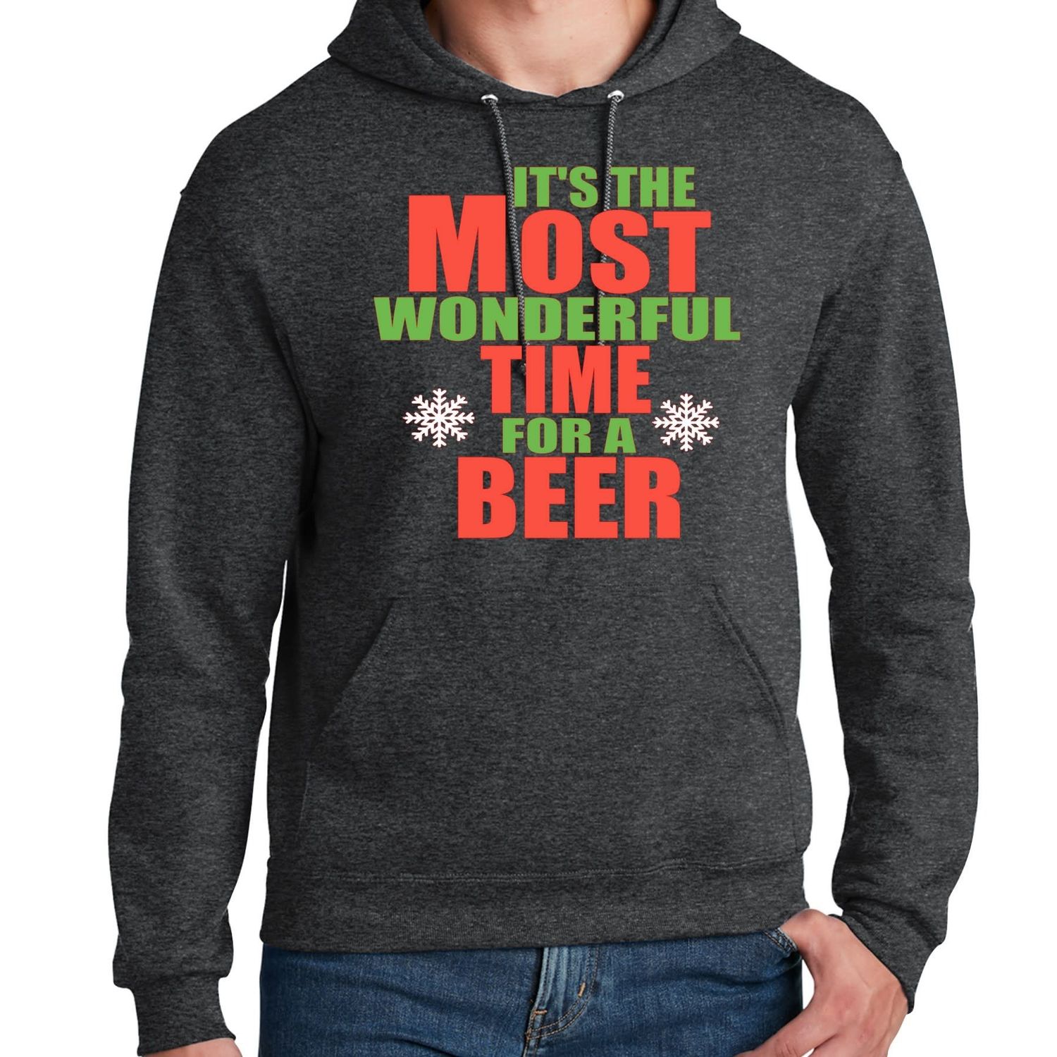 Most Wonderful Time for a Beer hoodie