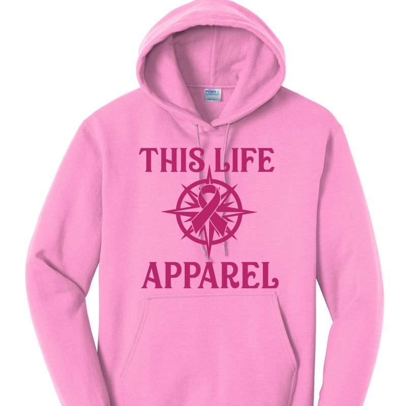 This Life Apparel Breast Cancer Awareness hoodie
