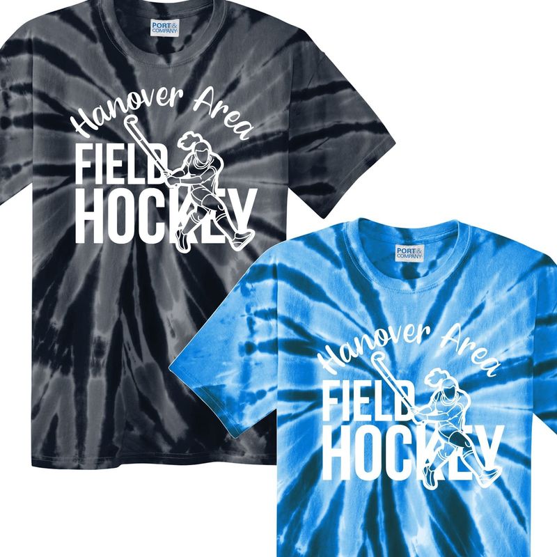 Hanover Area Player Spiral Tie Dye Tshirt