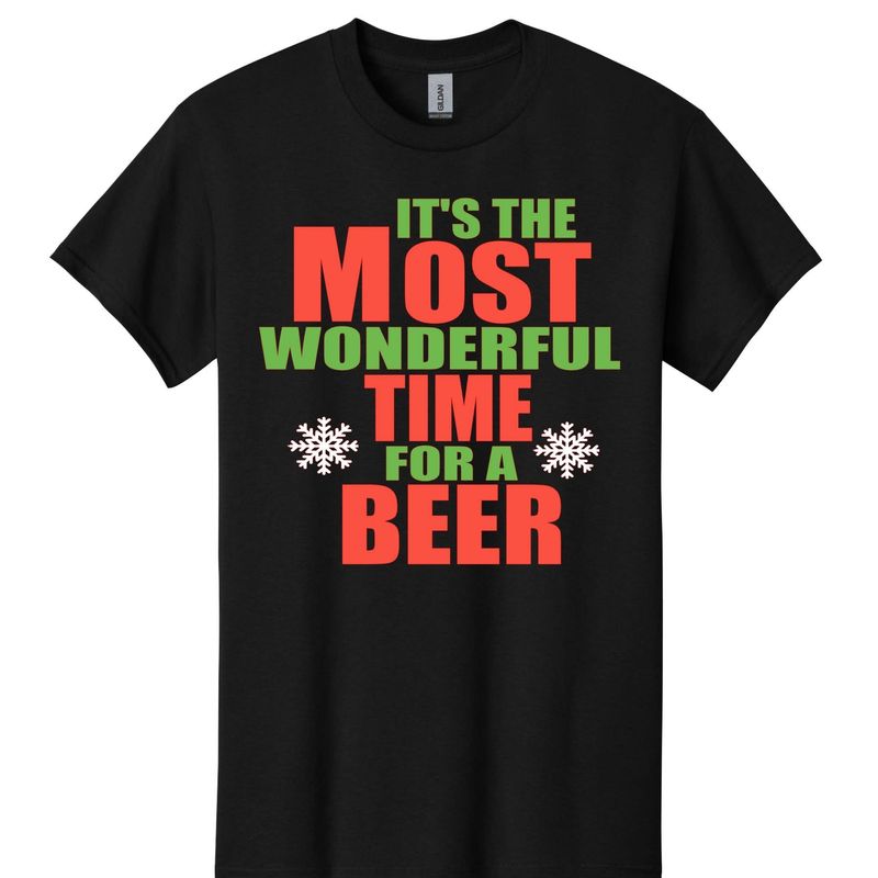 It's the most wonderful time for a beer t-shirt It's the most wonderful time for a beer t-shirt