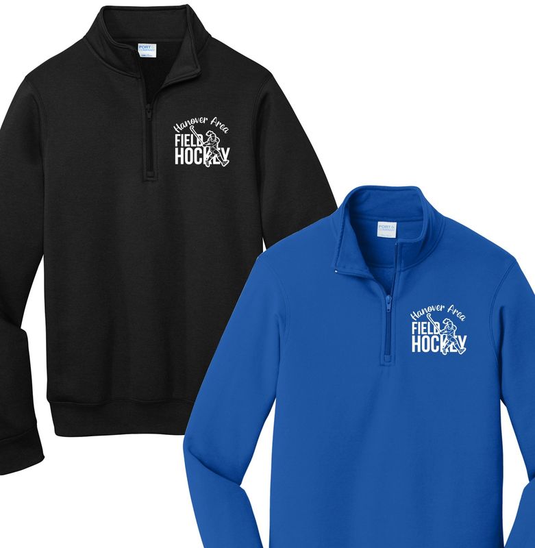 Hanover Area Field Hockey Player Cotton 1/4 Zip