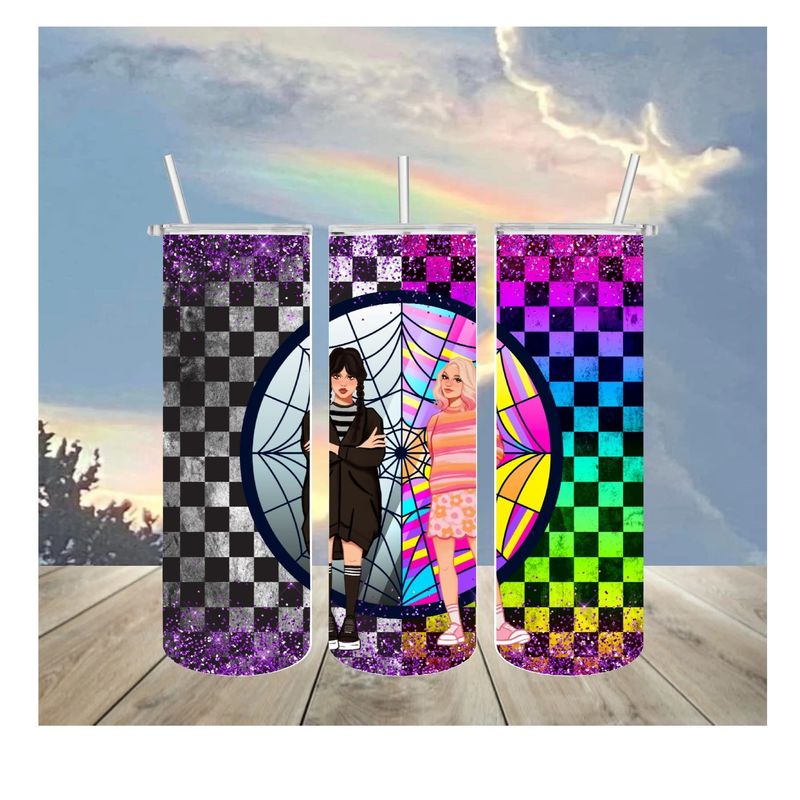 Wednesday Addams 20oz Skinny Tumbler
