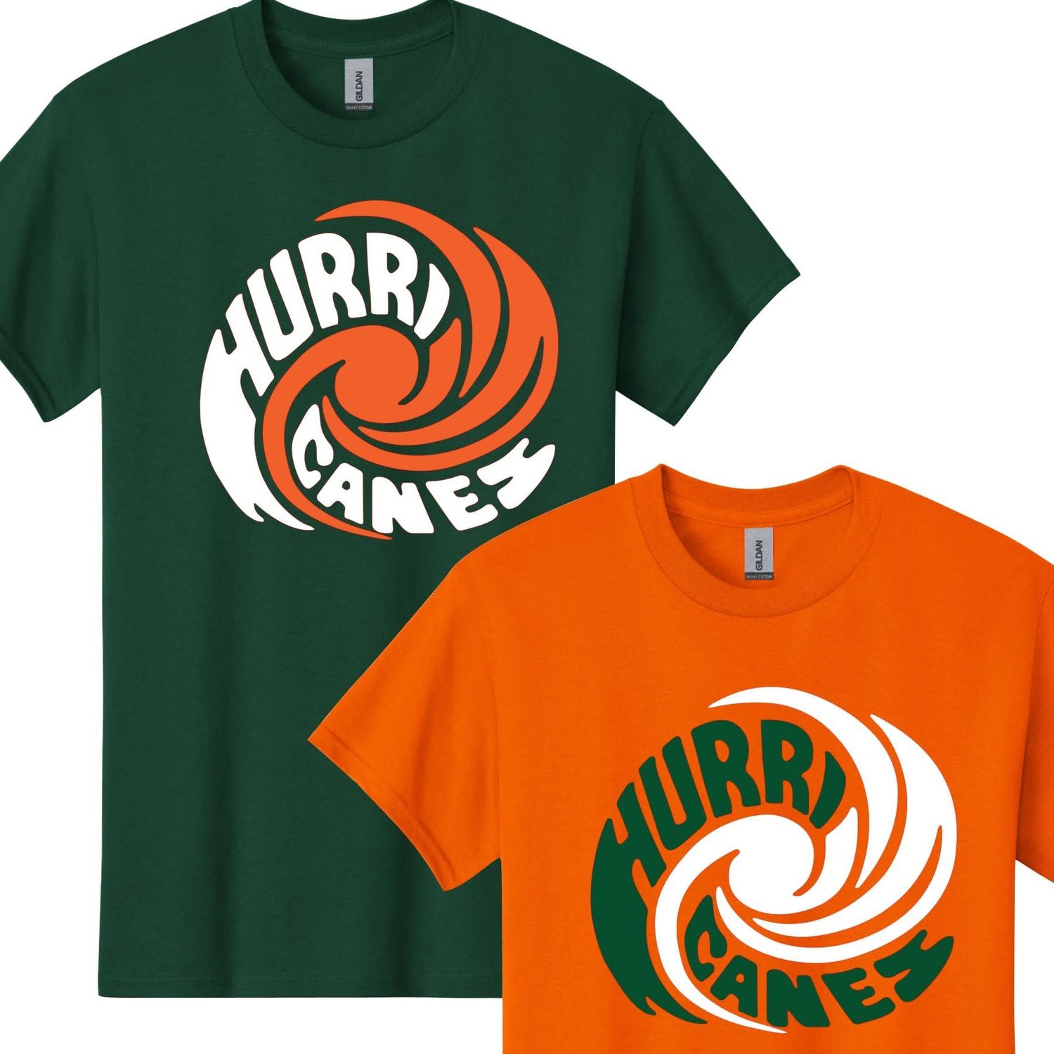 Ed Lark Hurricanes Swirl T-shirt