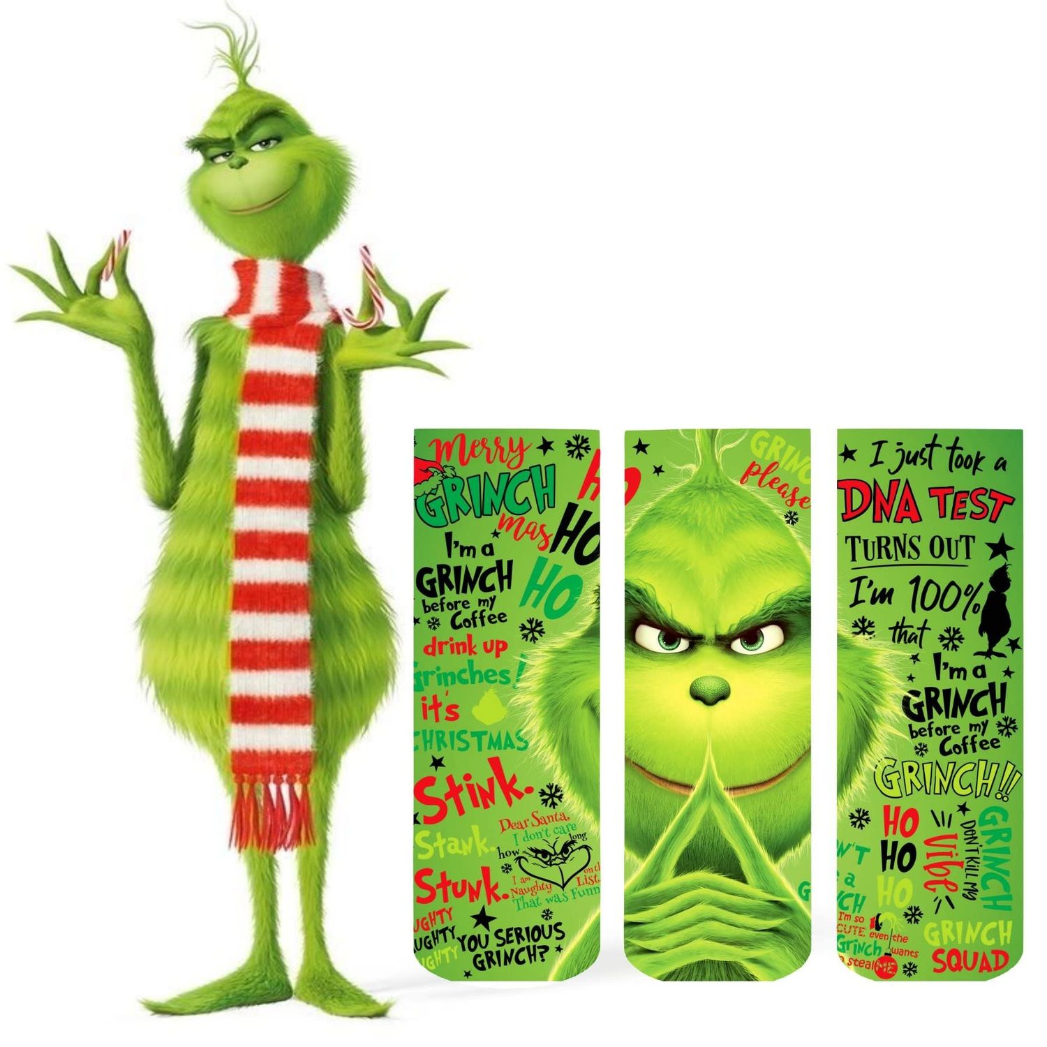 Stink Stank Stunk 20oz Skinny Grinch Tumbler