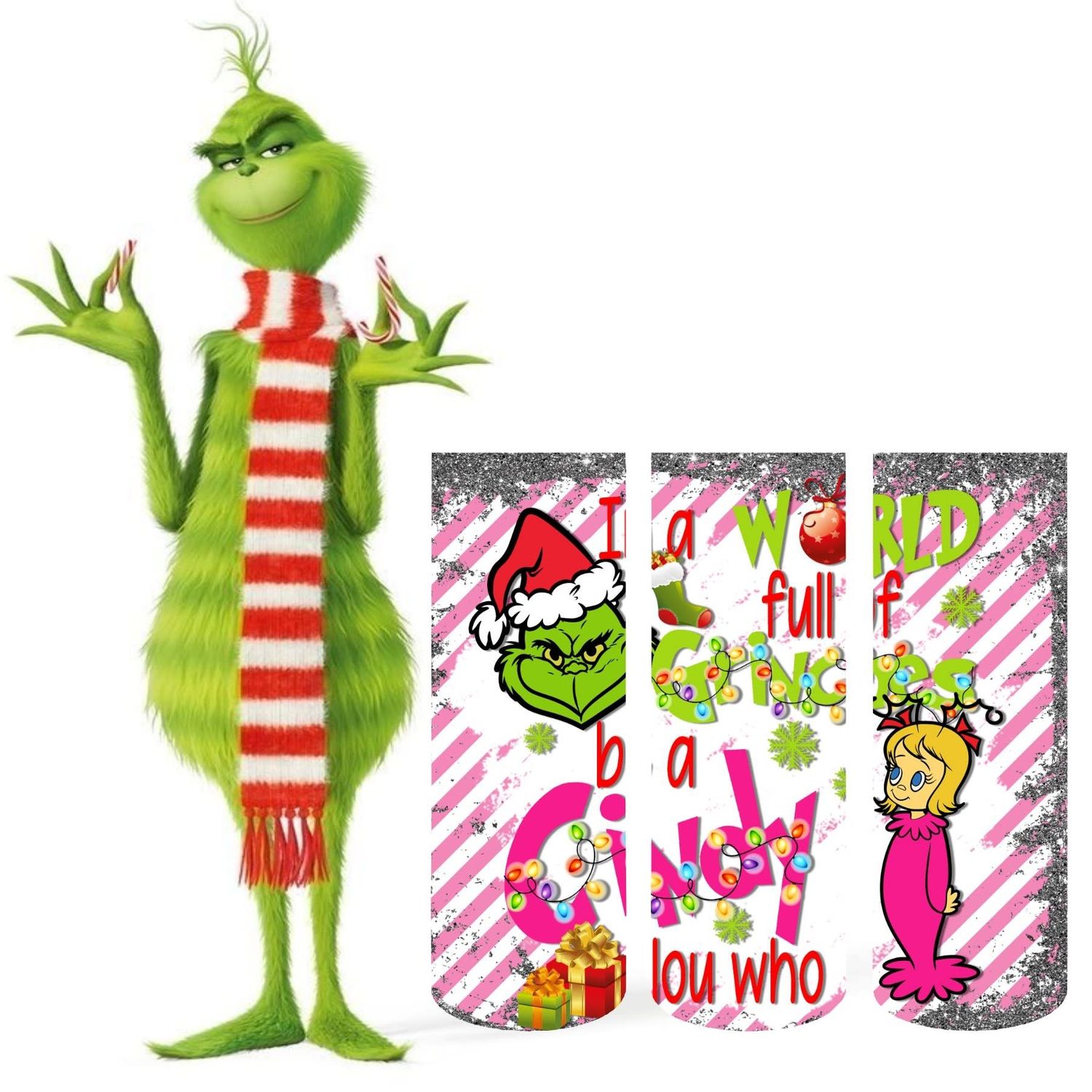 In a World Full of Grinches 20oz Skinny Tumbler