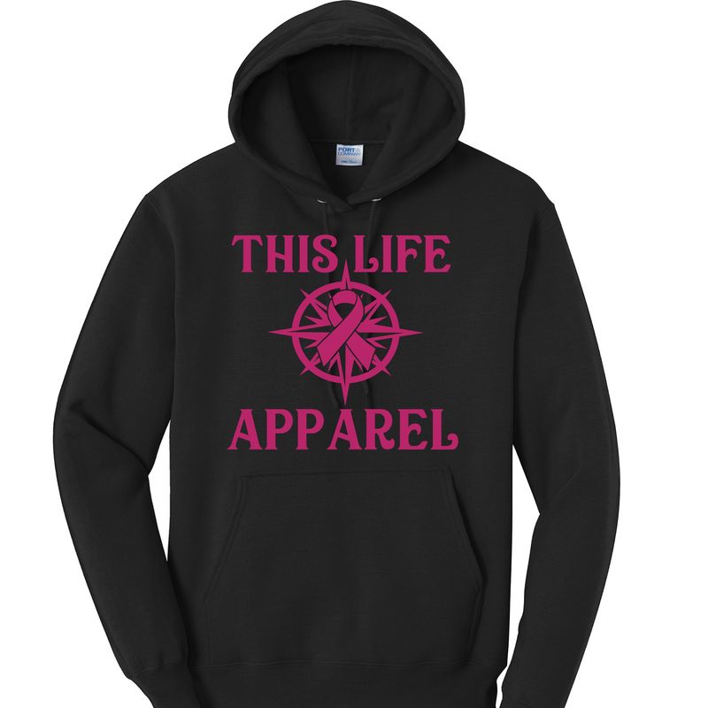 This Life Apparel Breast Cancer Awareness hoodie