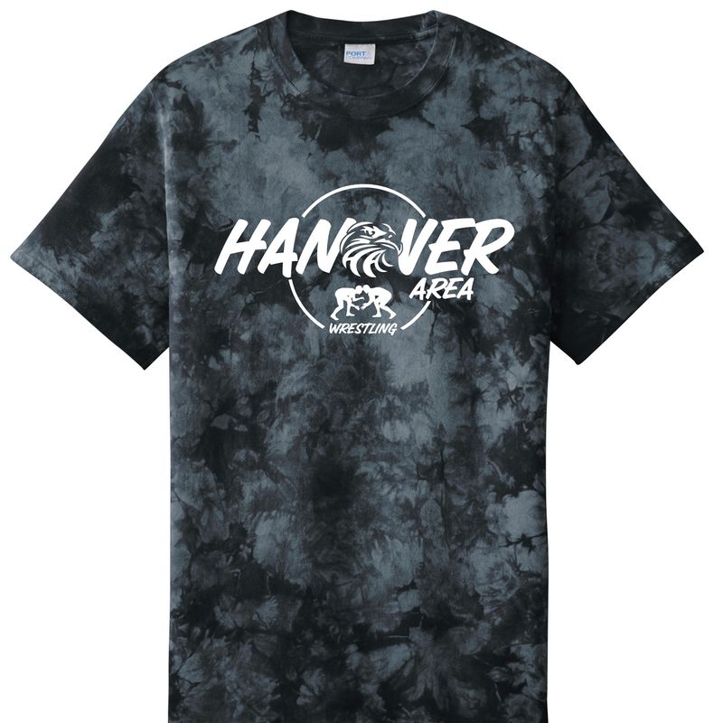 Hanover Area Wrestling Crystal Tie Dye Tshirt