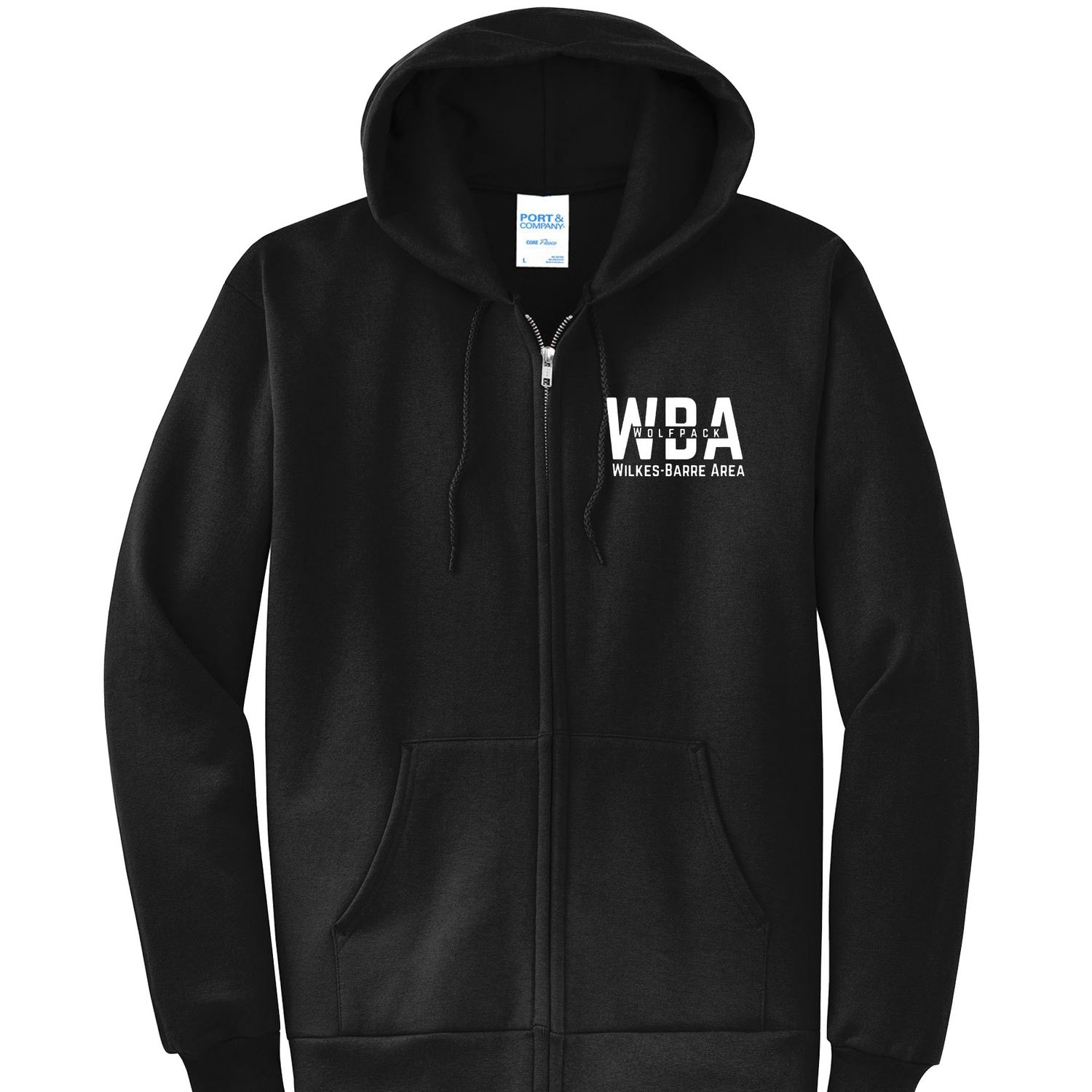 WBA Zip Up Hoodie