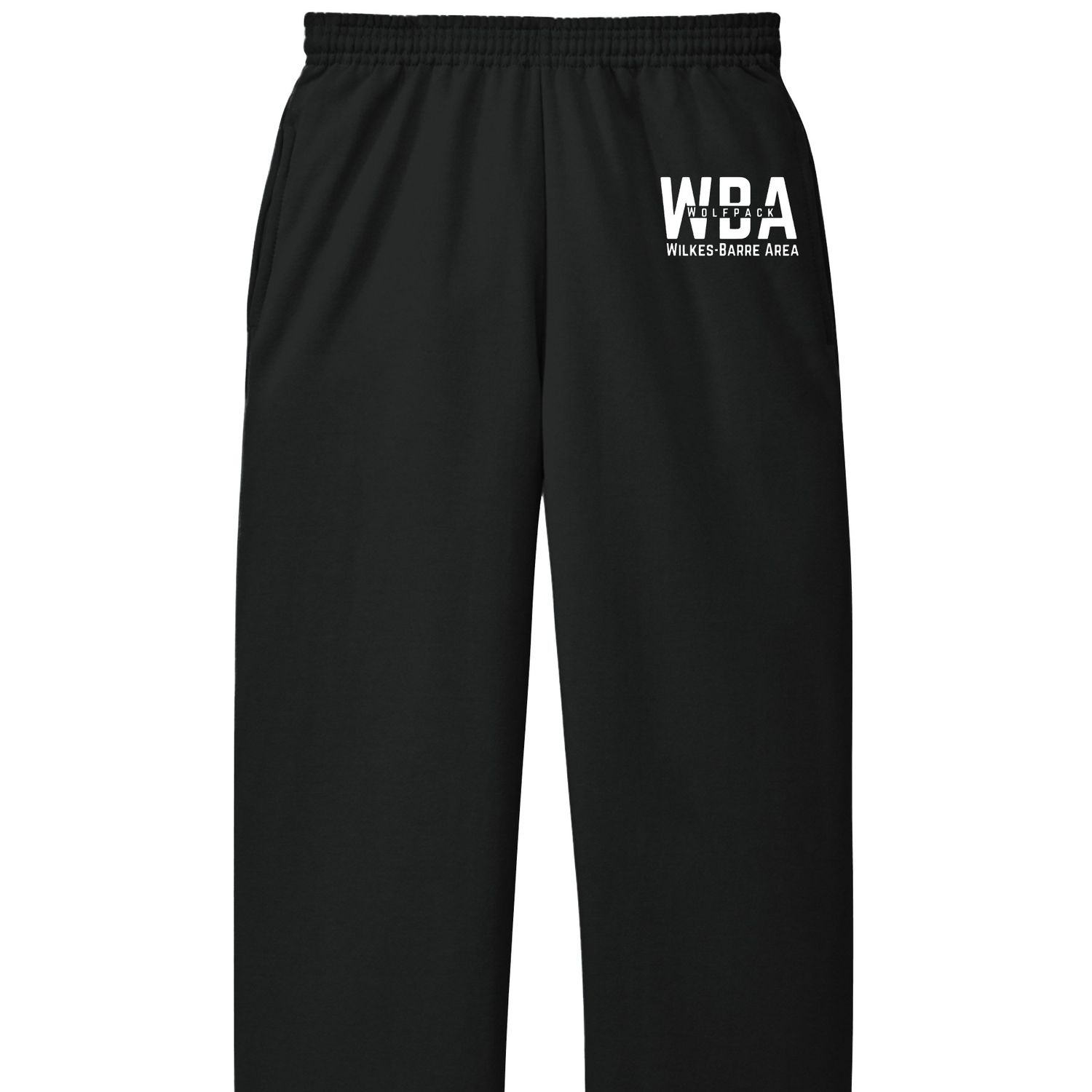 WBA Sweatpants Open Bottom