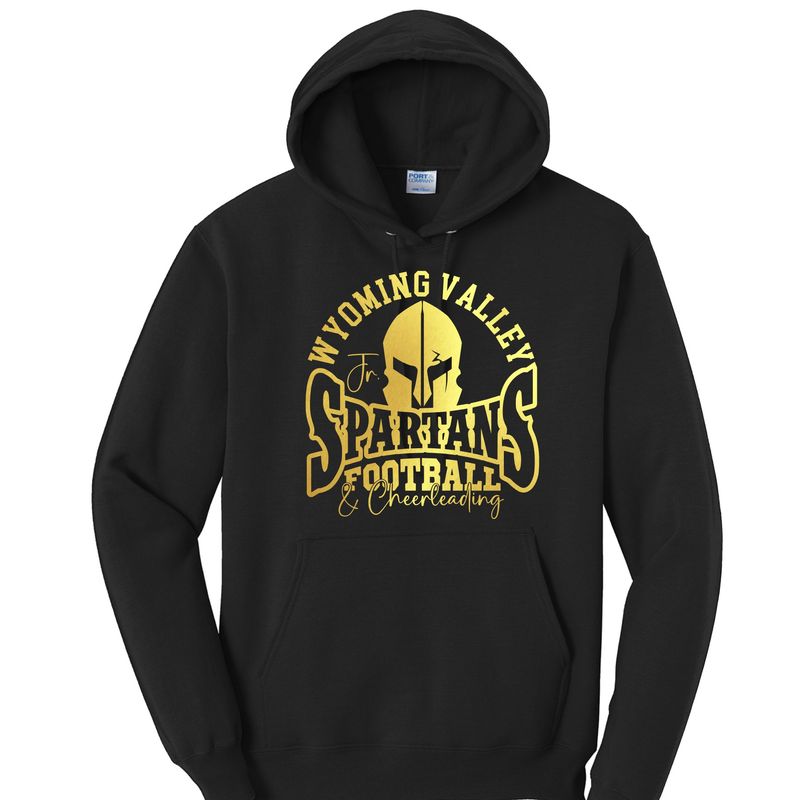 Wyoming Valley Jr. Spartans hoodie