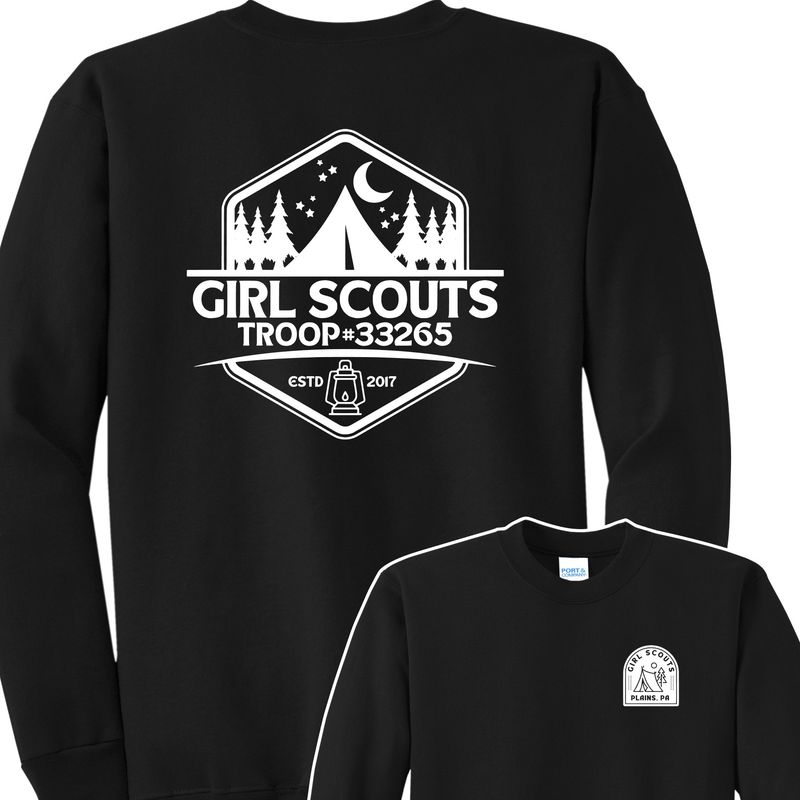 Girl Scout Troop Crewneck Sweatshirt