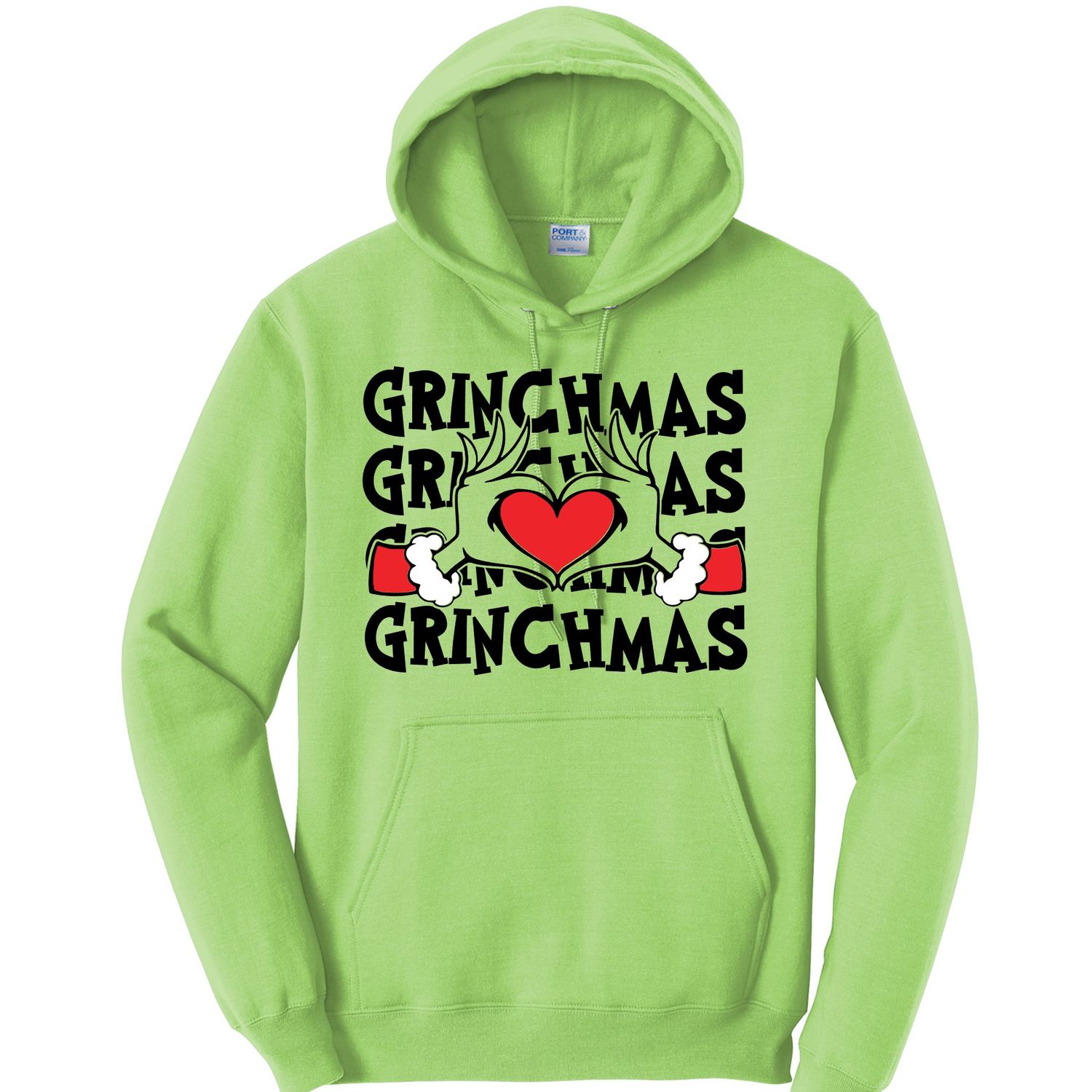 Grinchmas Heart Hoodie