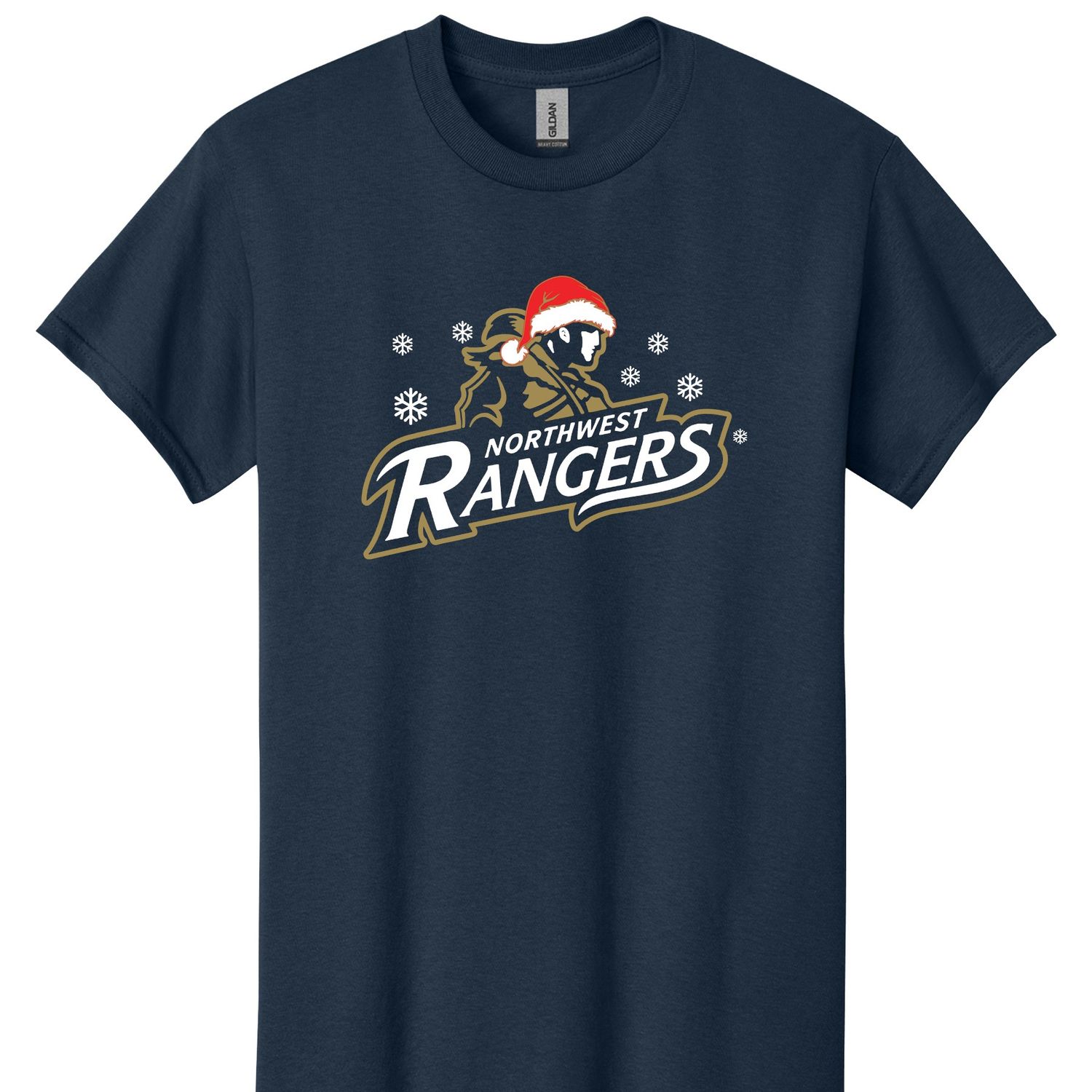 Northwest Rangers Santa Hat Tshirt