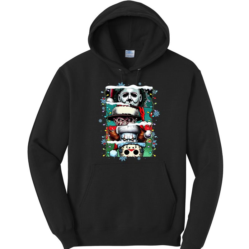 Horror Christmas Friends Hoodie